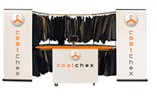 Portable coat check closet